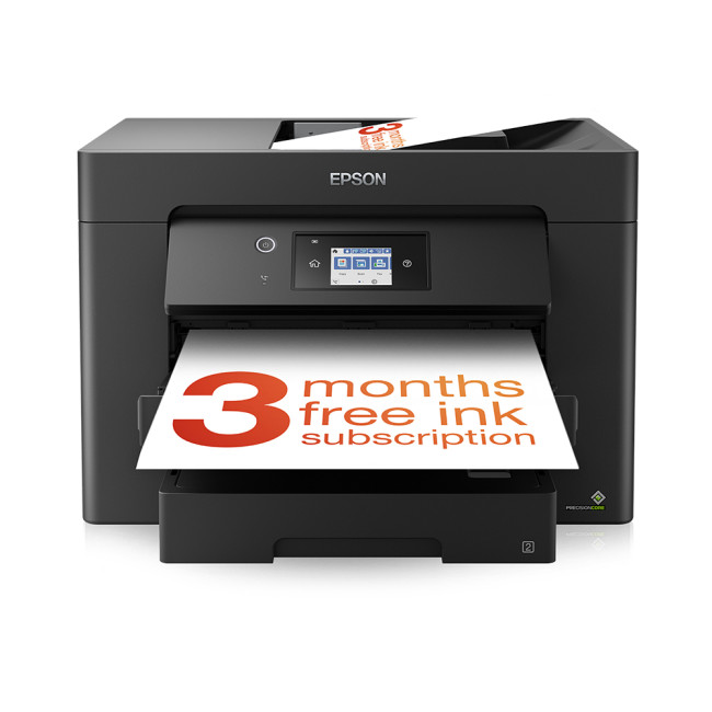 Epson WorkForce WF-7830DTWF Color inkjet A3  Multifuction Inkjet Color Printer