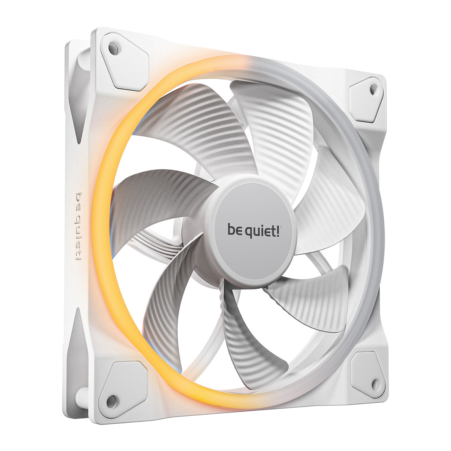 be quiet! Light Wings 140mm ARGB Reverse PWM Case Fan - White