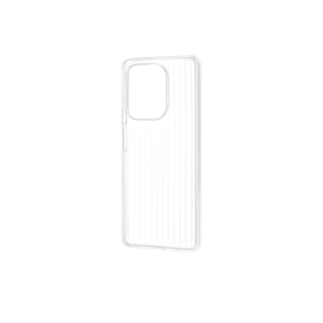 OPPO AC188-B A40 & A60 5G Grill Texture Soft & Lightweight Protective Mobile Cases - Transparent