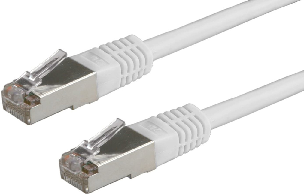 ROLINE Cat.5e FTP Patch Cable (Class D), RJ-45 Connectors, Length 1 Meter, Grey