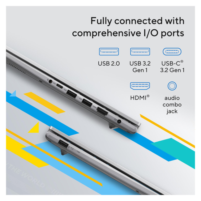 Refurbished ASUS VivoBook 14 X1404VA Intel Core i3 13th Gen 8GB RAM 512GB SSD 14" Windows 11 Home Laptop