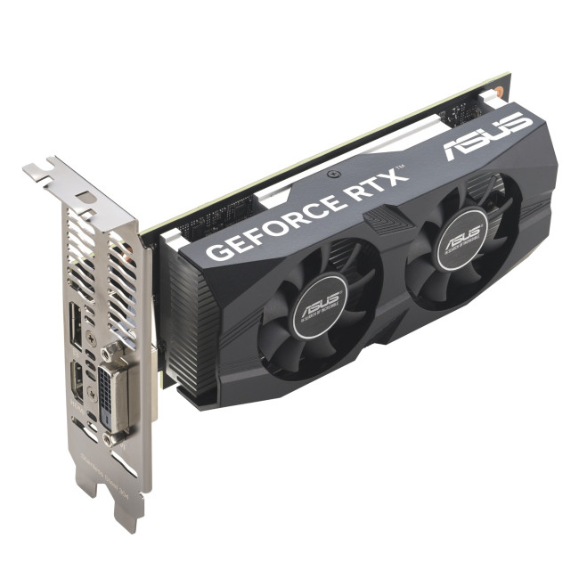 ASUS GeForce RTX 3050 LP BRK OC Edition 6GB GDDR6 Graphics Card PCI Express 4.0 - 90YV0KQ0-M0NA00