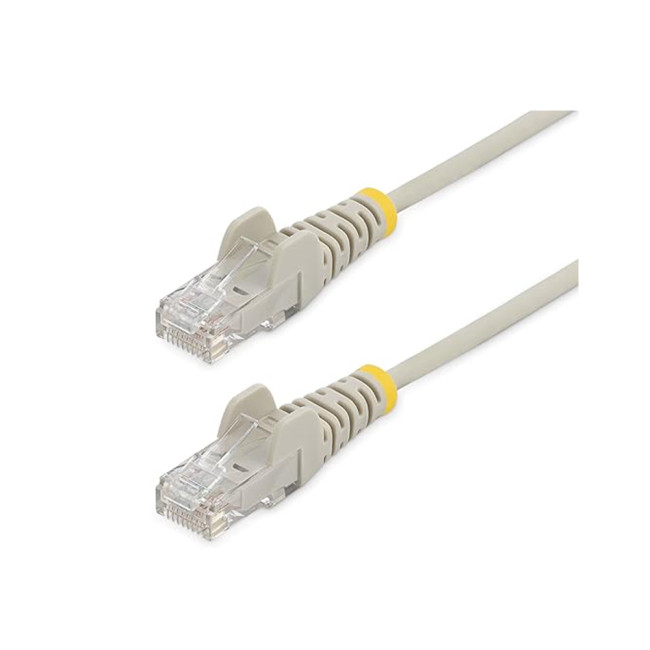 StarTech N6PAT300CMGRS 3m CAT6 Slim Design Networking Cable - Grey