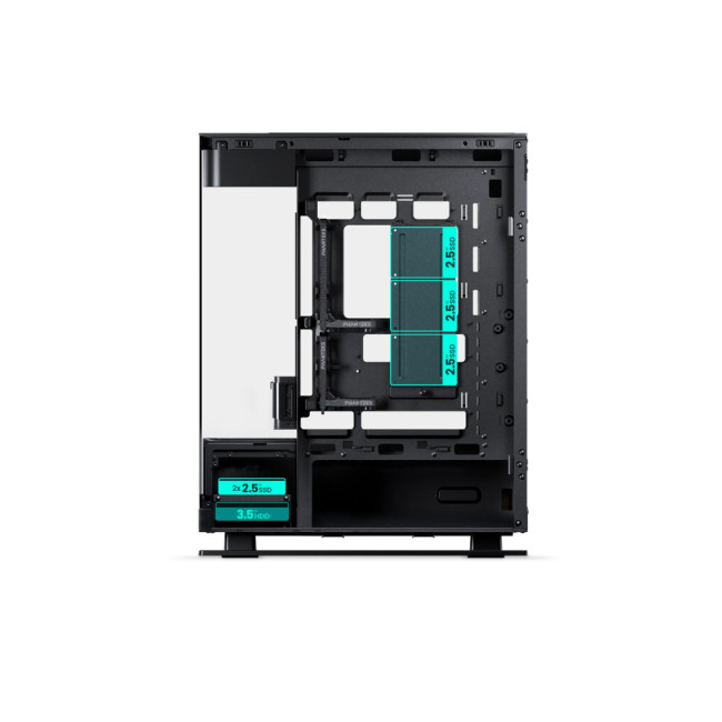 Phanteks Evolv X2 Black RGB Tempered Glass Mid Tower Gaming PC Case - Black