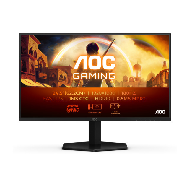 AOC G4 25G42E 25" IPS Full HD 180Hz 0.5ms Gaming Monitor