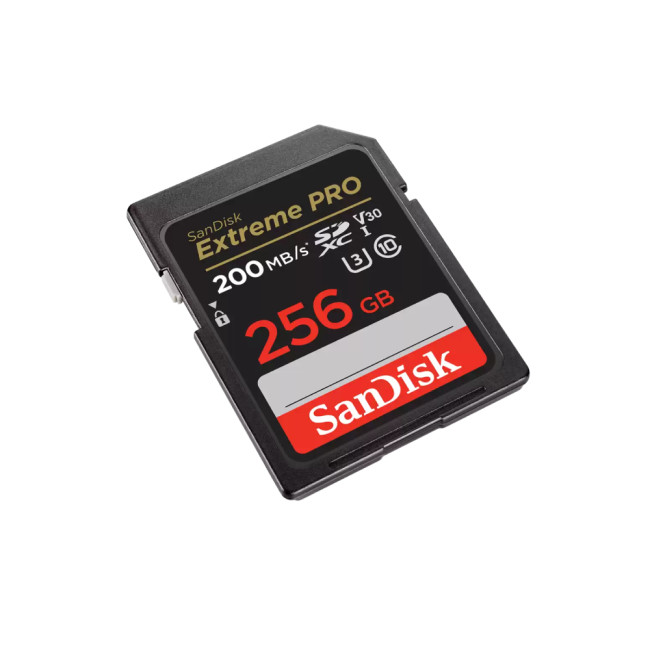 SanDisk Extreme 256GB UHS-I Class10 SDHC Memory Card
