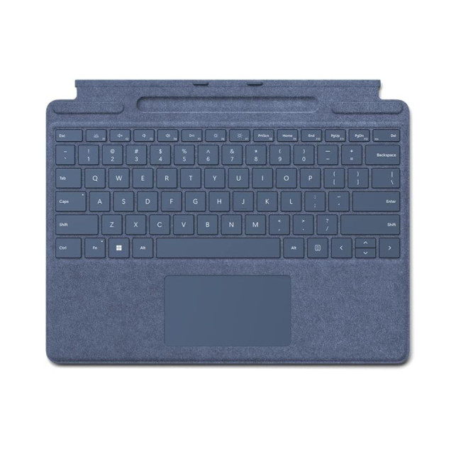 Microsoft Surface Pro Signature Blue Keyboard - English Keyboard Layout