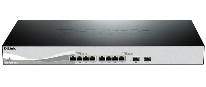 D-Link DXS-1210-10TS, Managed, L2/L3, 10G Ethernet, Rack Mounting, 1U