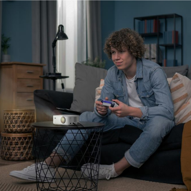 Optoma ML1080ST Ultra Portable 1080p Full HD RGB Triple Laser DLP Projector White