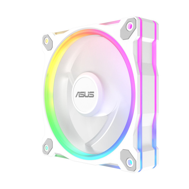 ASUS Prime MR120 ARGB 120mm PC Fan - White