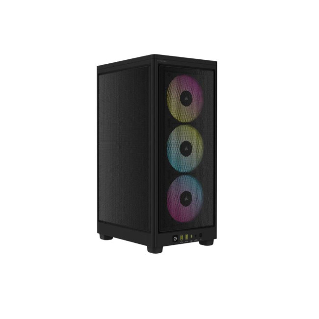 Corsair iCUE 2000D RGB AIRFLOW Mini Tower Case - Black