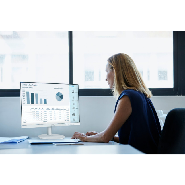 Philips V Line 271V8AW/00 27 in FHD IPS 4ms 75Hz Built-in Speakers Flat Monitor