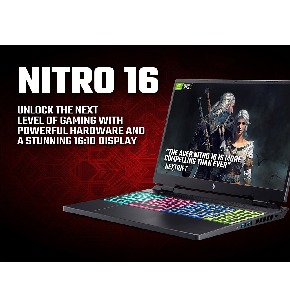 Acer Nitro 16 NH.QKCEK.001 Ryzen 7 16GB RTX 4060 16