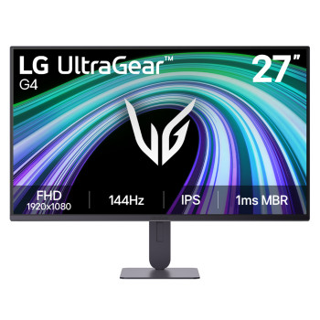 LG UltraGear 27G414B-B 27" Full HD IPS 144Hz 1ms HDR10 Height Adjustable Gaming Monitor with Speakers