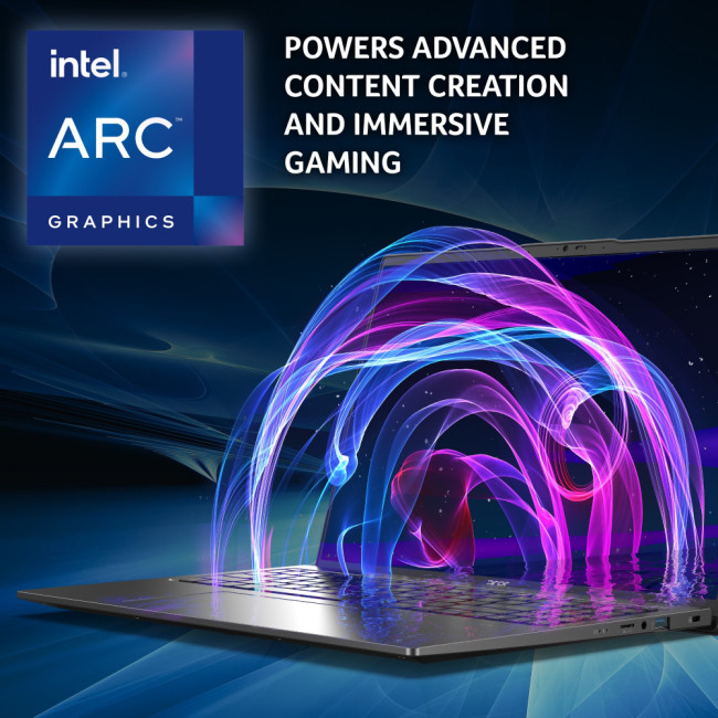 Acer Swift Go 16 laptop Intel Core Ultra 7 155H 16GB RAM 1.02TB SSD 16" Windows 11 Home Laptop