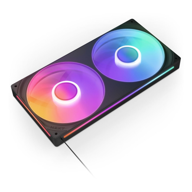 NZXT F280 RGB Core 280mm PWM Uni-body Fan - Black
