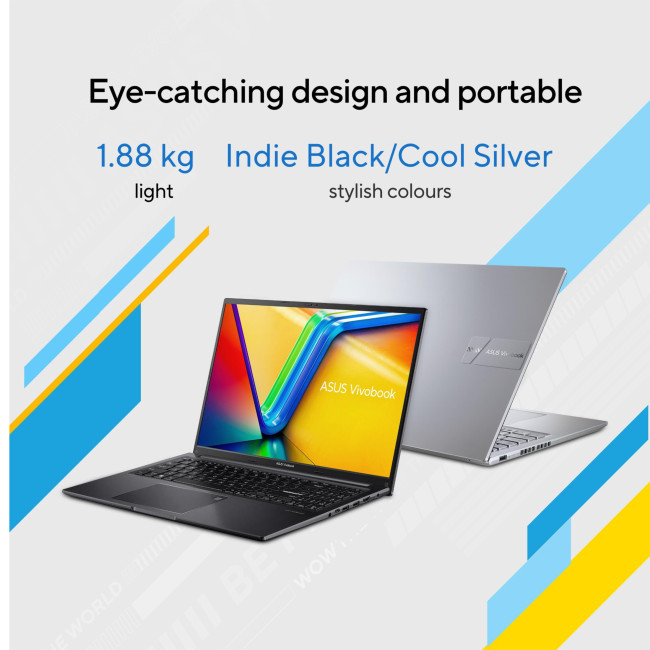 ASUS VivoBook 14 X1407QA-LY003W Snapdragon X Plus X1P-26-100 16GB RAM 512GB SSD 14" WUXGA IPS LED Windows 11 Home Laptop