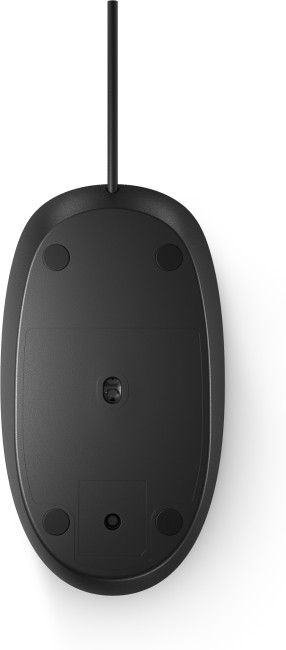 HP 128 3 Buttons Wheel Scrolling Ambidextrous Laser Wired Mouse