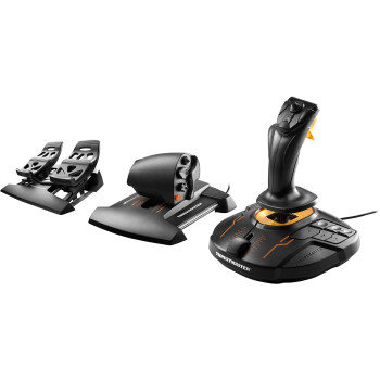 Refurbished Thrustmaster T.16000M FCS Flight Pack Joystick, Throttle & Pedals Set