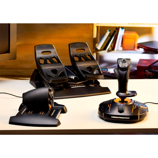 Thrustmaster T.16000M FCS Flight Pack Joystick, Throttle & Pedals Set