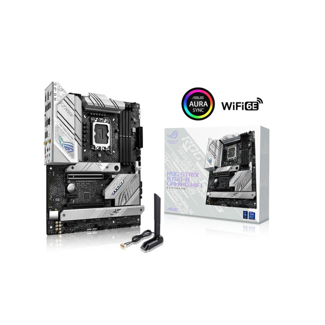ASUS ROG Strix B760-A GAMING WIFI Intel B760 LGA 1700 ATX Motherboard - 90MB1EP0-M1EAY0