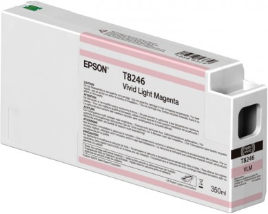 Epson C13T824600 Light Magenta Ink Cartridge (350ml) for SureColor SC-P6000