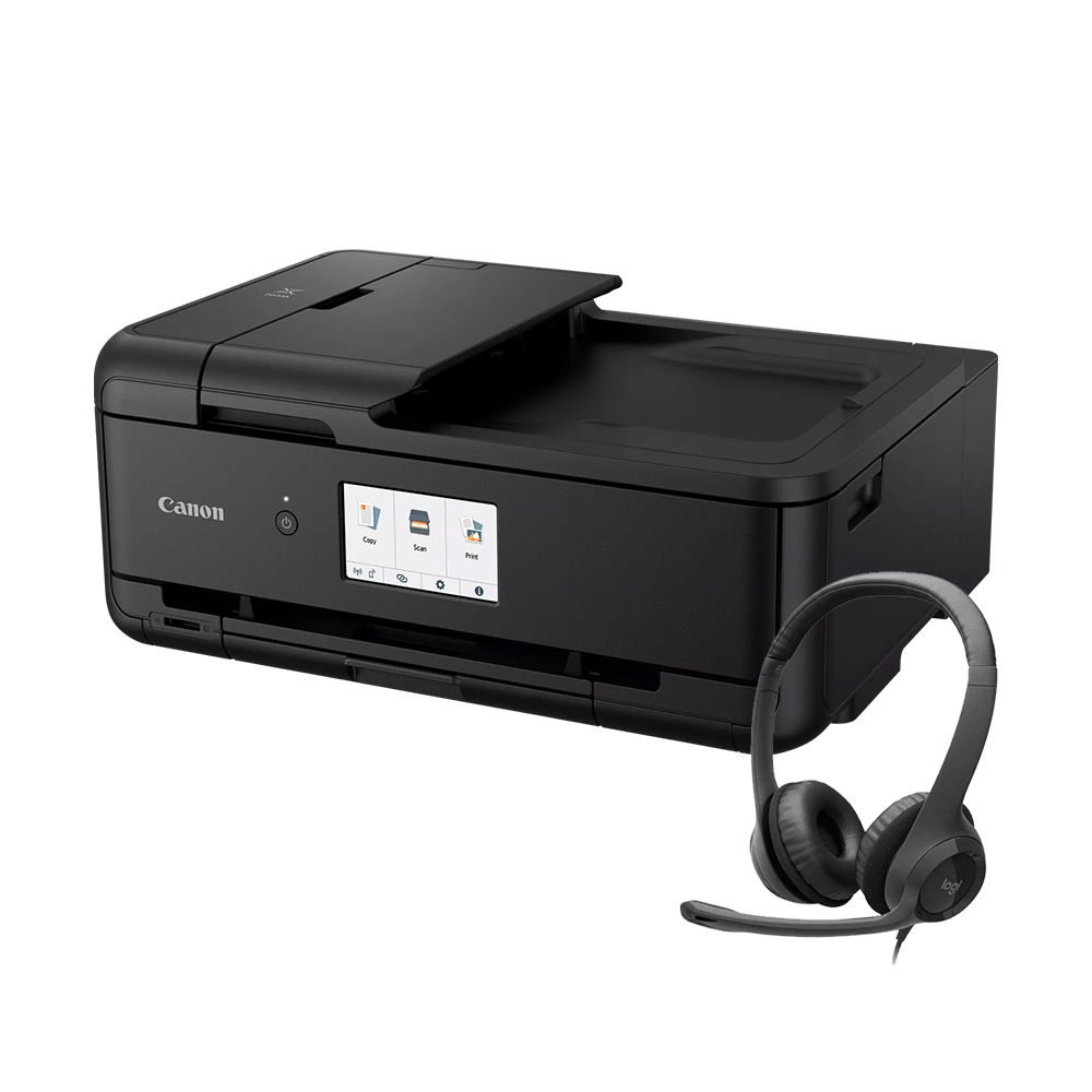 Canon Black Pixma Ts9550a 4.3" Lcd A3 Wireless All In One Inkjet Photo Printer