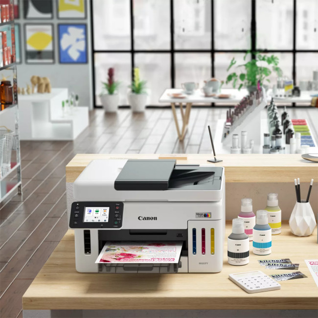 Canon MAXIFY GX6150 600 x 1200 dpi A4 Wireless Multifunction Colour Inkjet Printer