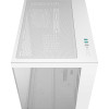 DeepCool CB530 WH Mid Tower Tempered Glass ATX Gaming PC Case - White