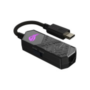 Asus Rog Clavis USB-C to 3.5mm Adapter gaming DAC with AI Noise-Canceling Mic