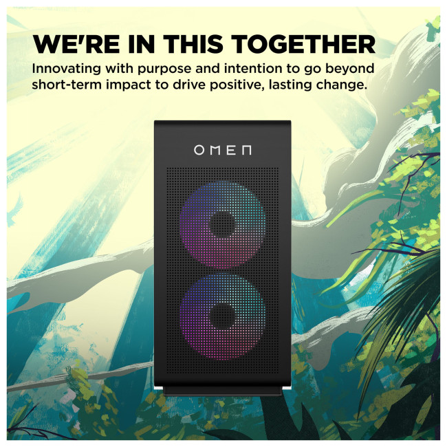 HP OMEN 35L GT16-0034na Intel Core Ultra 7 265K 32GB RAM 1TB SSD 1TB HDD NVIDIA RTX 5080 Windows 11 Home Tower Gaming PC