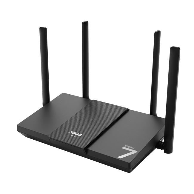 ASUS RT-BE50 BE3600 Dual-Band WiFi 7 Smart AiMesh Extendable Router - Black