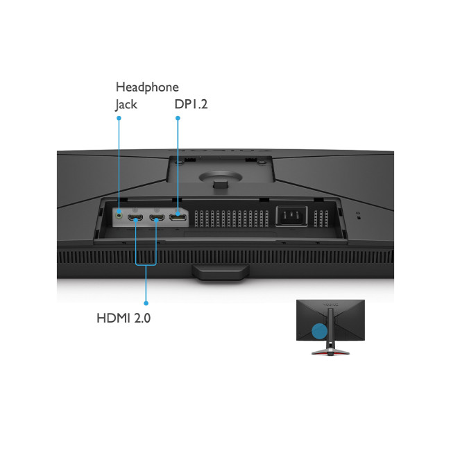 BenQ EX2710U 27" 3840 x 2160 4K Ultra HD IPS 144 Hz 1 ms Flat Gaming Monitor