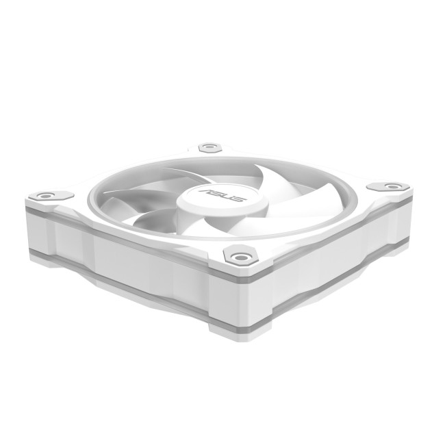ASUS Prime MR120 ARGB 120mm PC Fan - White