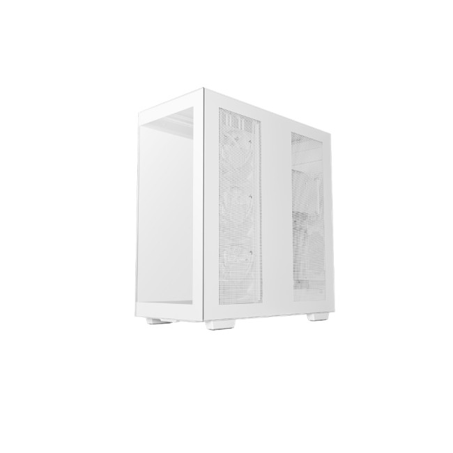 DeepCool CH780 WH Full Tower Tempered Glass Gaming PC Case - White