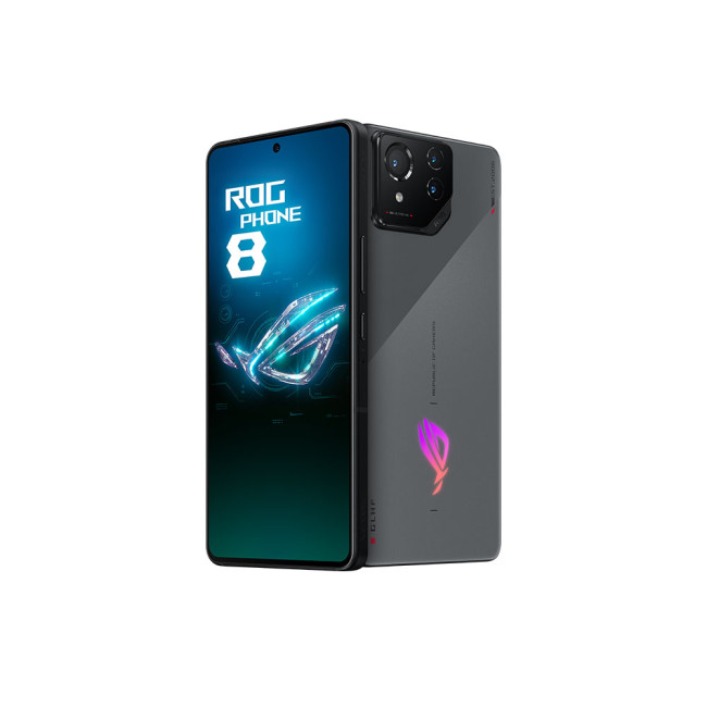 ASUS ROG Phone 8 Qualcomm Snapdragon 8 Gen 3 Processor 12GB RAM 256GB Storage 6.78 inch AMOLED Android 14 Gaming Smartphone - Rabel Grey