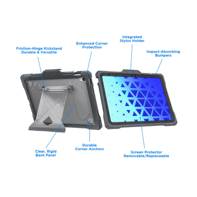 MAXCases Shield Extreme-X2 Protective Case for 10.9" iPad 10th & 11th Gen Tablets
