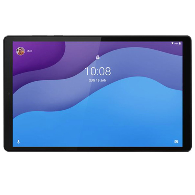 Refurbished Lenovo Tab M10 HD 2nd Gen MediaTek Helio P22T 2GB RAM 32GB SSD 10.1 inch 4G LTE + Wi-Fi Tablet - Iron Grey