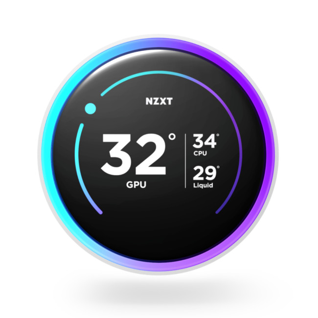 NZXT Kraken Elite 240 RGB (2024) AIO Liquid Cooler - White