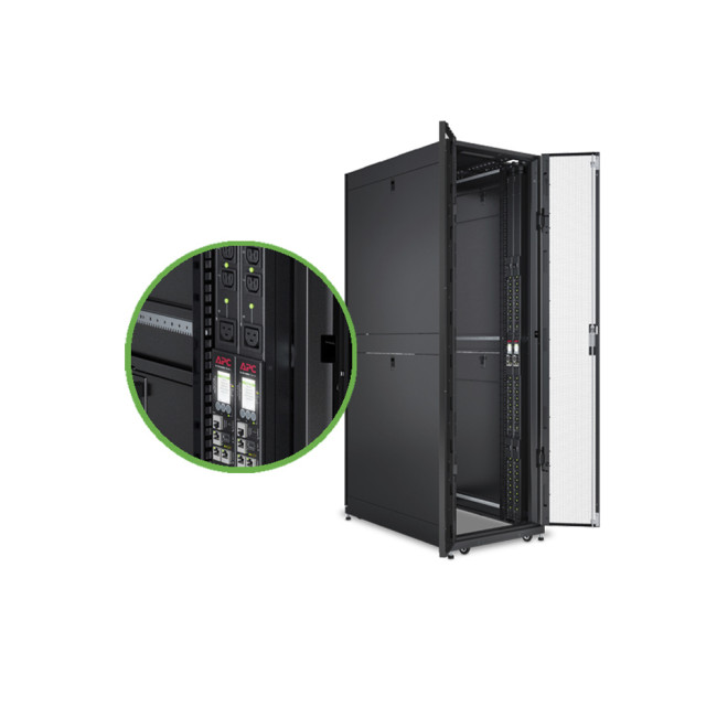 APC APDU9953 power distribution unit (PDU) 24 AC outlet(s) 0U Black