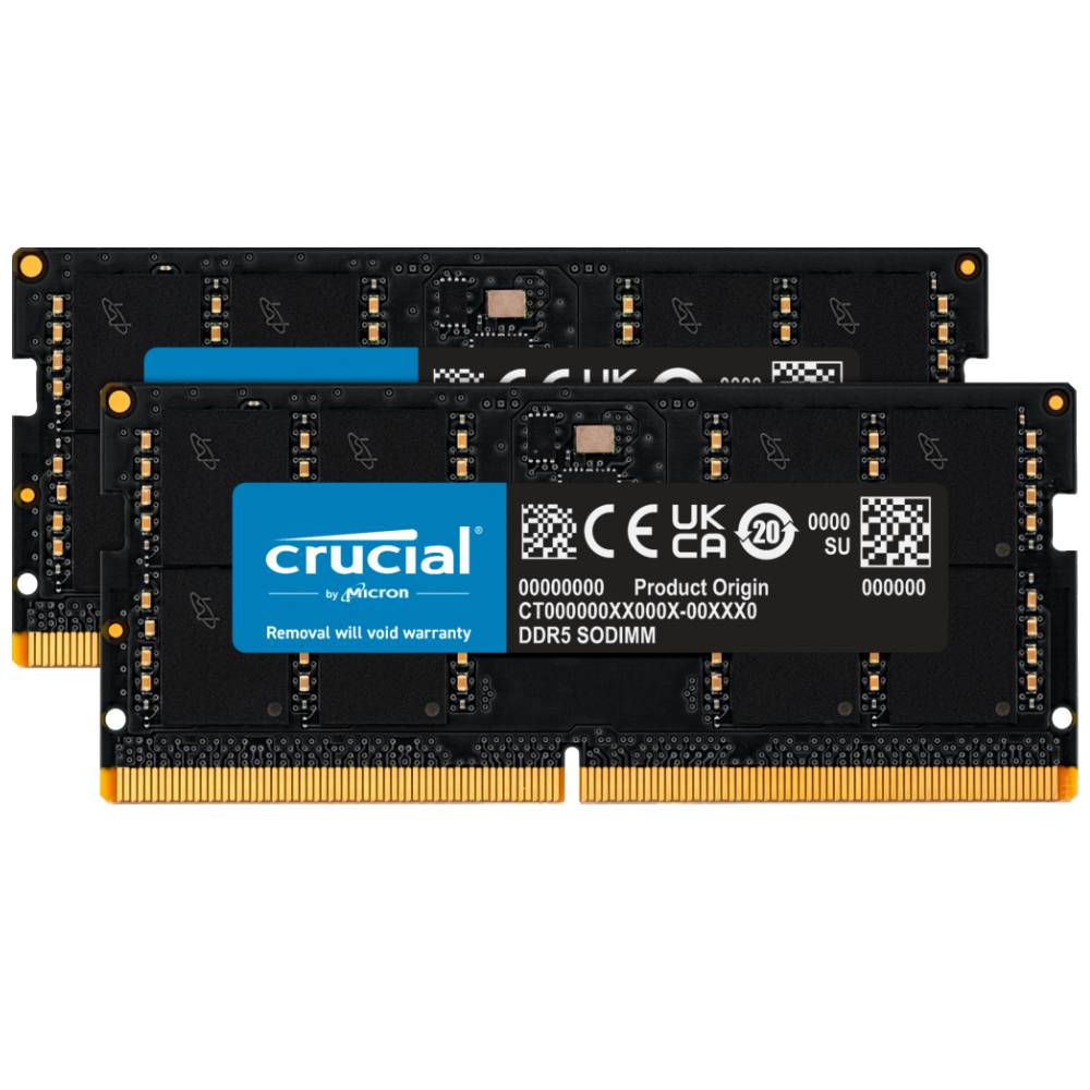 メモリー DDR5 64GB 5600MHz SODIMM 32GB x 2 A-Tech DDR5 64GB 5600MHz SODIMM 32GB x 2 64GB 2x 32GB DDR5 5600