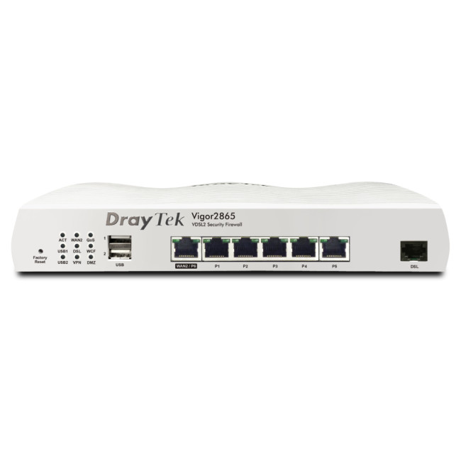 Draytek Vigor V2865-K Gigabit Ethernet VDSL2 Wired Router