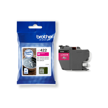 Brother LC422M Magenta 550 Pages Yield Ink Cartridge