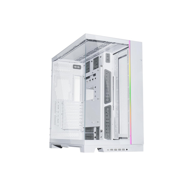Lian Li O11 Dynamic EVO XL E-ATX Tower Tempered Glass PC Case - White