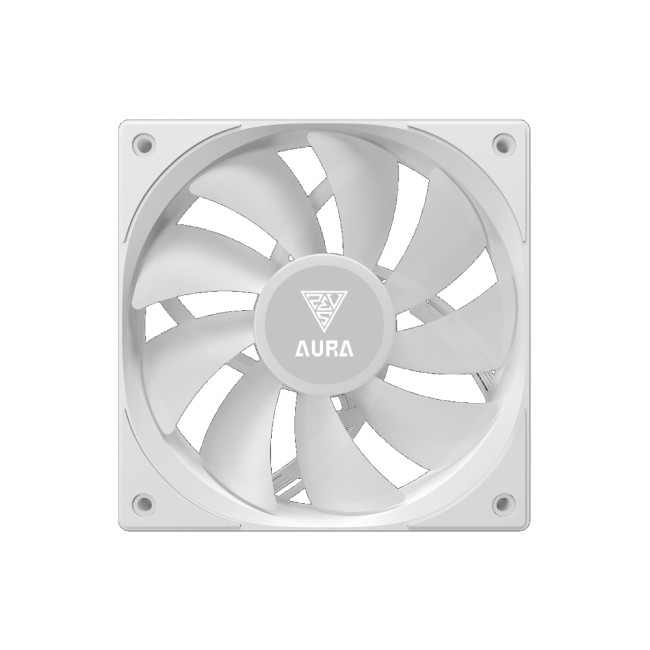 GAMDIAS AURA GL240 V2 White 240mm RGB All-in-One Liquid Cooler