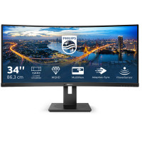 Philips B Line 345B1C/00 34" 3440 x 1440 Quad HD LCD Curved Monitor