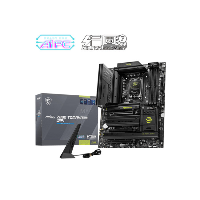 MSI MAG Z890 TOMAHAWK WiFi DDR5 PCIe 5.0 ATX Motherboard