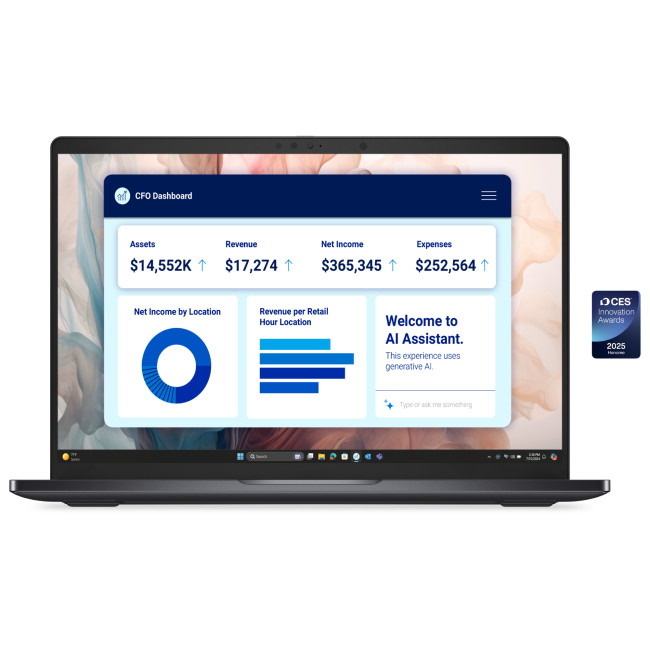 DELL Pro 14 Premium PA14250 Copilot+ Intel Core Ultra 5 238V 32GB RAM 512GB SSD 14" Full HD+ Windows 11 Pro Business Laptop