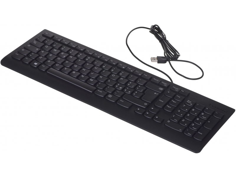 Refurbished Lenovo Calliope 00XH626 Wired Keyboard Italian Layout - Black - 1PSD50L21273