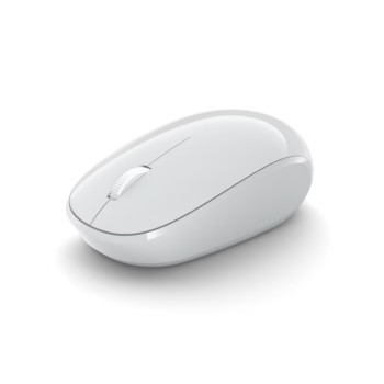 Refurbished Microsoft Bluetooth Optical Wireless Mouse 4-Button Scroll Wheel - White